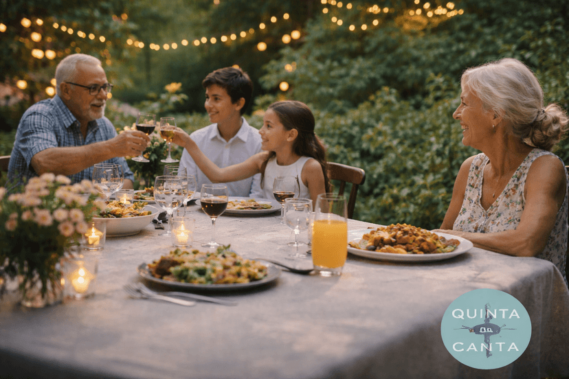 Almoço em Família na Quinta da Canta: Menu Especial Para Todos os Gostos (Com os Pequenos!)