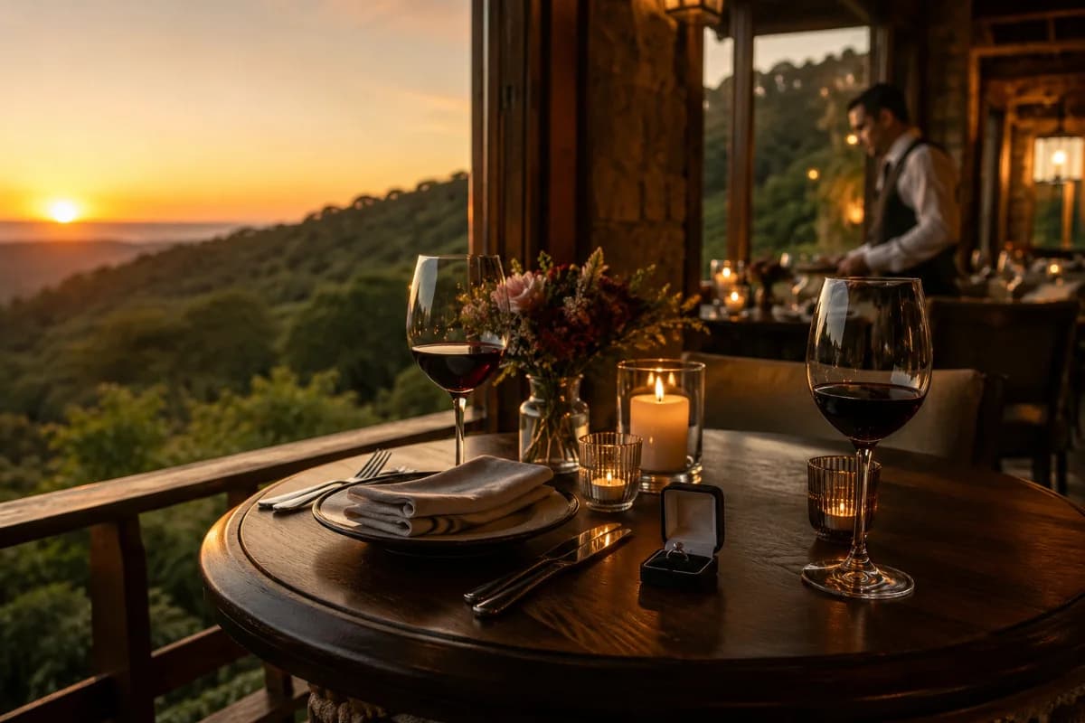 Restaurantes para pedidos de casamento perto de São Paulo