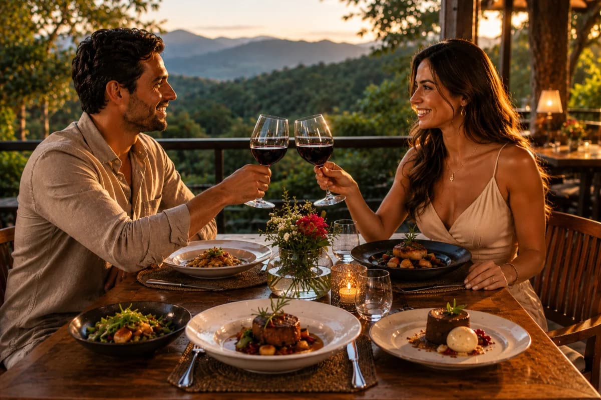 O que esperar de um almoço romântico premium na Serra da Cantareira?